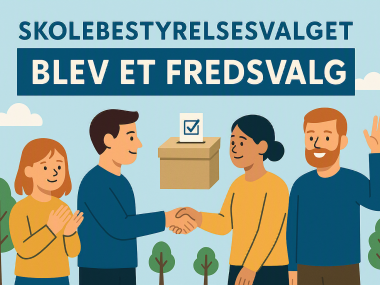 fredsvalg med personer der stemmer